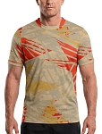 Футболка мужская TEAMRUSH M, Бежевая (XL)