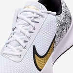 Кроссовки мужские Nike Air Zoom Vapor Pro 2, Белый/Серый/Золотой, с технологией Air Zoom, для твердого покрытия (р. 44,5)
