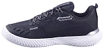 Кроссовки женские Babolat SFX Evo All Court, Чёрные/Серебряные, с технологией Michelin, широкой колодкой (р. EUR 37)