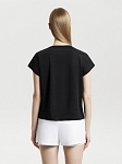 Футболка женская 7/6 Alice T-shirt, Чёрная (XS)