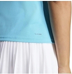 (EU) Майка женская Adidas Club Woman, с технологией AEROREADY, из переработанных материалов, Голубая (XL)