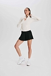 Лонгслив женский SURE Рашгард 1/2 zip с охлаждающим эффектом, Белый (L)