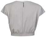 (EU) Топ женский Head Padel Crop Top, Серый (L)