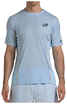 (EU) Футболка мужская Bullpadel Cerezal, Синяя (M)