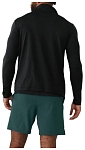 (CN) Лонгслив женский Alo Yoga Conquer 1/4 Zip, Чёрный (XXL)