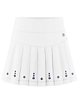 Юбка для девочек Poivre Blanc Eylets Skort G, Белая (166 см)
