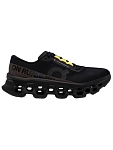 On Cloudmonster 3 Breathable Rebound Running Shoes Men's Black