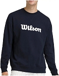 (EU) Толстовка мужская Wilson Parkside Crew, Синяя (2XL)