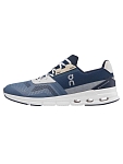 On Comfortable Round Toe Low top Running Shoes Men's Blue Gray