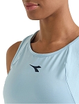 Платье женское Diadora L. Dress Icon W, Голубое (L)