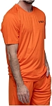 (EU) Футболка мужская Siux Club 26, Оранжевая (2XL)