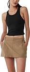 (CN) Топ Alo Yoga Goddess Ribbed Go-To Tank, Чёрный (L)
