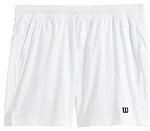 (EU) Шорты мужские Wilson Tennis Volley 6, Белый (2XL)