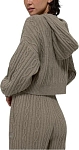 (CN) Лонгслив Alo Yoga Knitwear Women's Mixed Gray/Athletic Heather Grey, Коричневый (S)