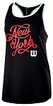 (EU) Майка мужская Wilson Nyc Calligraphy Tech Fiery, Чёрная (L)