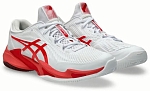 (EU) Кроссовки мужские Asics Court FF 3 Novak, 1041A521-966, Бело-Красные (р. 39,5)