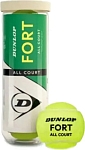 (EU) Мячи для падел тенниса Dunlop Fort All Court (3 шт)