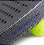 (EU) Защита обода для ракетки Shockout, Прозрачная/Синяя