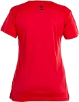 (EU) Футболка женская Black Crown Coya, Красная (XL)
