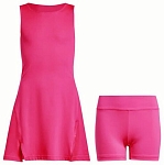 (EU) Платье для девочек Adidas G Club KPL28, Розовое (140 см)