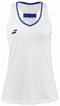 (EU) Майка женская Babolat Play без руквов 3WP2071, Белая (L)