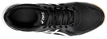 Кроссовки мужские Asics Upcourt 6, Черные/Белые, для тенниса и падела (р. 42)