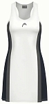 (EU) Платье женское Head Club 25, Белое/Синее (M)
