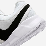 Кроссовки мужские Nike Court Vapor Lite 4, Белые/Чёрные, для твёрдых кортов (р. 41,5)