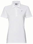 (EU) Поло женское Head, Белое (XS)