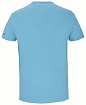 (EU) Футболка мужская Babolat Хуан Леброн 2025, Голубая (S)