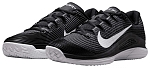 Кроссовки женские Nike Vapor 12, Черный/Белый/Дымчатый Серый, грунтовые (р. EUR 38.5)
