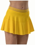 (EU) Юбка женская Drop Shot Sun Skirt, Жёлтая (XL)