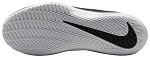 Кроссовки женские Nike Vapor 12, Черный/Белый/Дымчатый Серый, грунтовые (р. EUR 38.5)