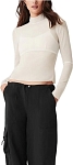 (CN) Футболка спортивная женская Alo Yoga W3811R, Белая (XS)