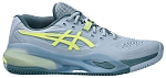 Кроссовки мужские Asics Gel-Resolution X, Серо-Голубой/Фисташковый, грунтовые (р. EUR 42)