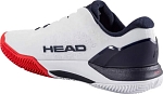 (EU) Кроссовки мужские Head Revolt Pro 5.0 Clay White/Red 273276, Белые (р. 44)