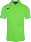 (EU) Поло для мальчиков Tecnifibre F3 Ventstripe, Зелёное (6/8 лет)