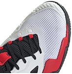 (EU) Кроссовки мужские Adidas Barricade M Clay, JH9015, Бело-Красные (р. 46,6)