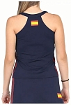 (EU) Майка женская Bullpadel Exima, Синяя (XS)