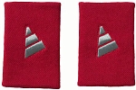 (EU) Удлиненный напульсник Adidas, Красный (2 шт)