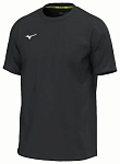 (EU) Футболка мужская Mizuno Team Training, Чёрная (L)