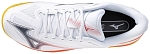 Кроссовки мужские Mizuno Wave Exceed Court AC, Белый/Красный/Темно-синий (р. 43,5)