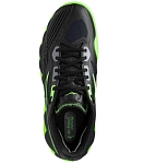 Кроссовки мужские Mizuno Wave Enforce Tour 2 Padel Black/Green 61Gb2605, Чёрные (р. 44)