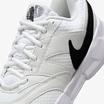 Кроссовки мужские Nike Court Vapor Lite 4, Белые/Чёрные, для твёрдых кортов (р. 41,5)