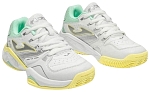 Кроссовки детские Joma Master 1000 Junior Clay, Белые/Бирюзовые (р. EUR 37)
