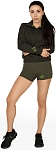 Свитшот женский Elewin Castor Dark Green, Темно-зеленый (M)