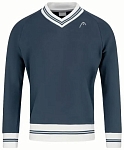 (EU) Свитер мужской Head С V-Образным Вырезом, Синий (L)