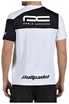 (EU) Футболка мужская Bullpadel Cardona 26V, Белая (2XL)
