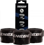(EU) Овергрип для ракетки Enebe Smooth, Черный (3 шт)