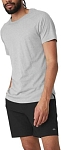 (CN) Футболка с круглым вырезом Alo Yoga The Triumph Crew Neck Tee, Серая (S)